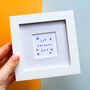 1st Father's Day Mini Art Print, thumbnail 1 of 9