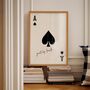 Personalised Playing Card Print Vegas Style Gift, thumbnail 3 of 7