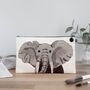 Watercolour Elephant Makeup Bag, thumbnail 1 of 2