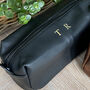 Personalised Faux Leather Washbag For Men, thumbnail 7 of 7