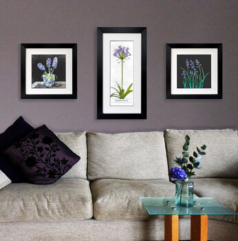 Three Hyacinths, Fine Art Print, 5 of 7
