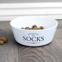 Personalised Reserved For Cat Bowl, thumbnail 2 of 2