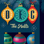 ‘Dec The Halls’ Vintage Style Christmas Card, thumbnail 2 of 3