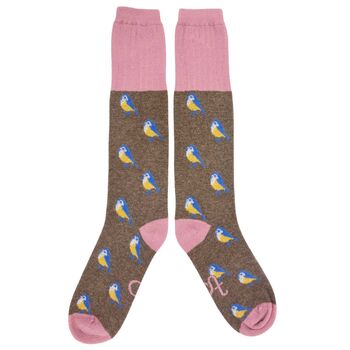 Ladies Soft Lambswool Socks : Animal, 3 of 7