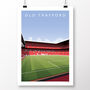 Manchester United Old Trafford Stretford End Poster, thumbnail 2 of 7