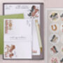 A5 Personalised Children's Stationery Set Gift With Horse Design, thumbnail 1 of 9