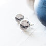 Black And White Butterfly Cufflinks, thumbnail 3 of 9