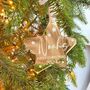 Personalised 'Baby's First Christmas' Tree Decoration, thumbnail 6 of 7