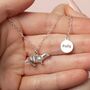 Personalised Sterling Silver Ferret Necklace, thumbnail 1 of 10