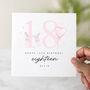 Personalised Happy 18th Birthday Card, thumbnail 1 of 3