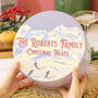 Personalised Skiing Cake Tin Gift For The Home, thumbnail 1 of 6