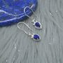 Lapis Lazuli Earrings: December Birthstone Jewelry, thumbnail 5 of 6