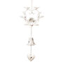 Ornate Hanging Heart Garden Wind Chime, thumbnail 2 of 9