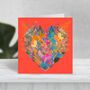 Six Floral Inspired Blank Greeting Cards, thumbnail 6 of 7