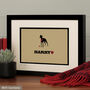 Personalised Whippet Print For One Or Two Dogs, thumbnail 8 of 12