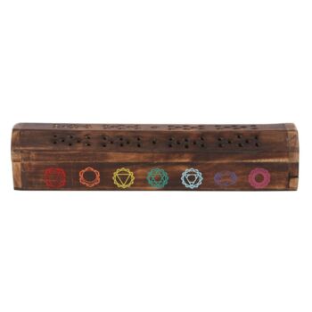 Wooden Box Chakra Incense Gift Set, 3 of 6