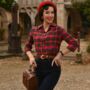 Marion Blouse In Buffalo Plaid Vintage 1940s Style, thumbnail 3 of 3