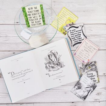 Alice In Wonderland Tea And Book Gift Set, 3 of 9