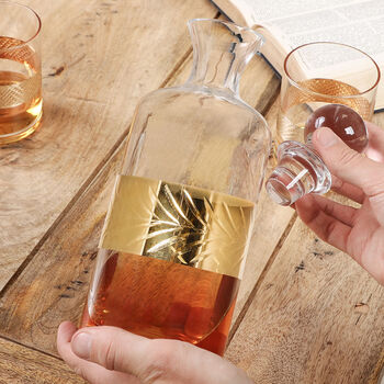 Personalised Whisky Decanter And Glasses, 4 of 6
