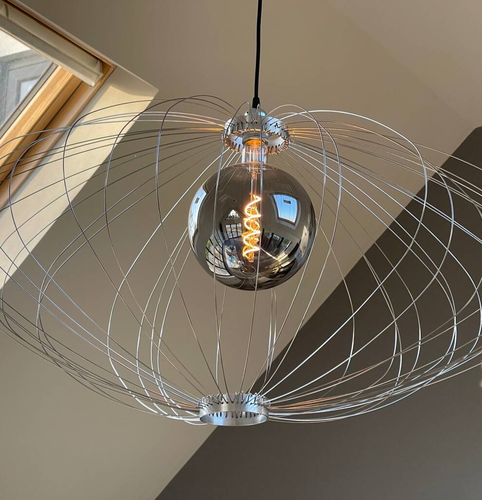 Extra Large Wire Frame Spring Light, 1 of 4
