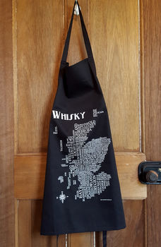 Whisky Map Apron, 2 of 4