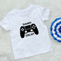 Gamer Kids Personalised T Shirt, thumbnail 1 of 5