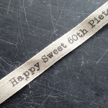 Personalised Linen Ribbon, 6 of 7