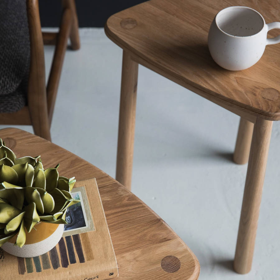 nesting nordic side tables by rose & grey