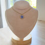 Gold Forget Me Not Necklace, thumbnail 4 of 6