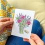 Be My Bridesmaid Bouquet Card, thumbnail 1 of 1