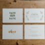 Herb Garden Wedding Save The Date Cards, thumbnail 7 of 7