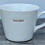 White 'Mon Cheri' Mug, thumbnail 1 of 3