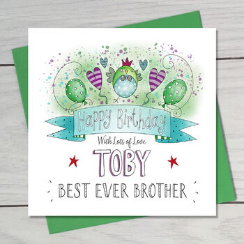 Brother Birthday Card, 4 of 4