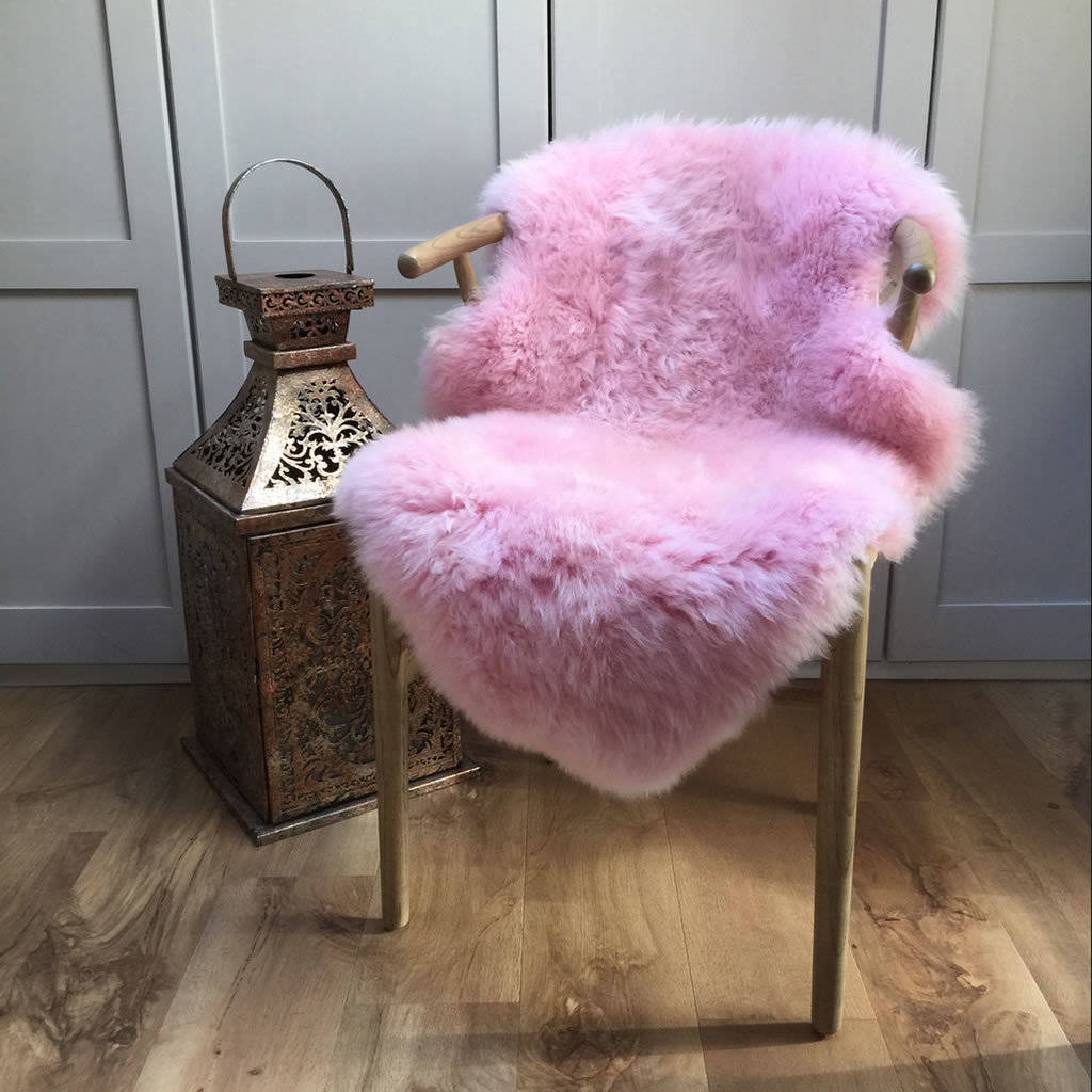 Luxury Baby Pink Sheepskin Rugs By Cowshed Interiors