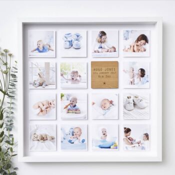 Personalised Mother's Day Framed Baby And Child Photo Print, 8 of 12
