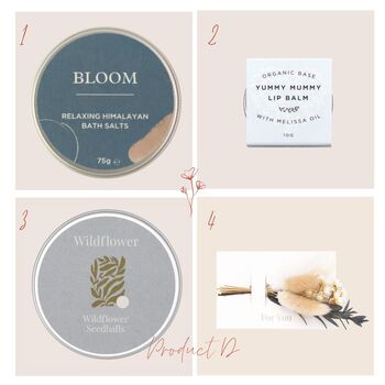 Design Your Own Mum To Be Letterbox Pampering Gift, 8 of 10