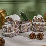 Traditional Gingerbread Steam Train Ornament, thumbnail 1 of 5