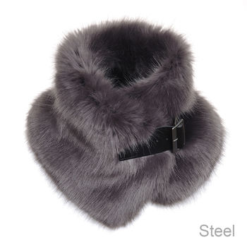 Luxury Faux Fur Buckle Collar By Helen Moore | notonthehighstreet.com