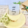 Will You Marry Me? Proposal Tea Gift Set, thumbnail 9 of 10