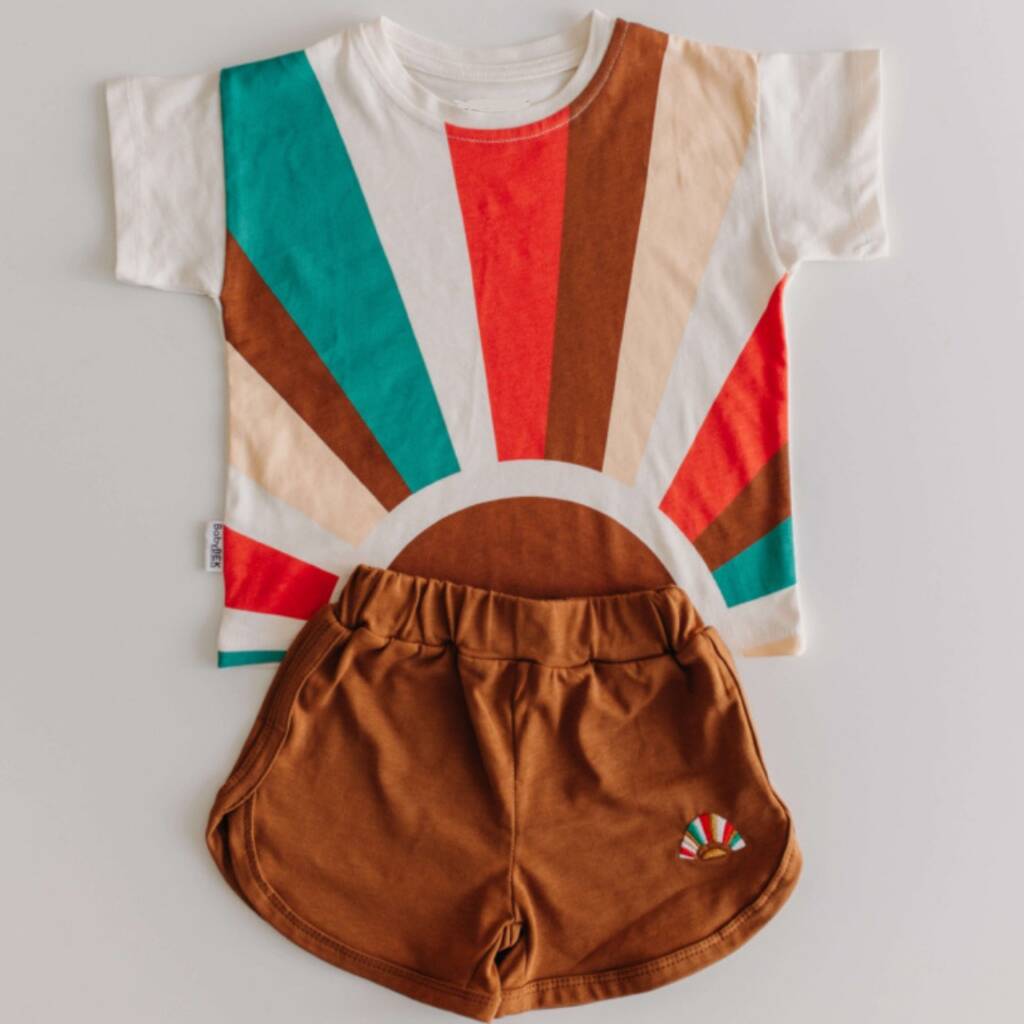 Baby Toddler Shorts Tshirt Set, 1 of 9