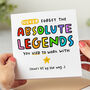 Never Forget The Absolute Legends Card, thumbnail 2 of 3