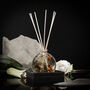 Glass Botanical Reed Diffuser, Lily Rose Scent, thumbnail 1 of 5