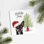 Personalised Pet 'Christmas Tree' Christmas Card, thumbnail 1 of 9