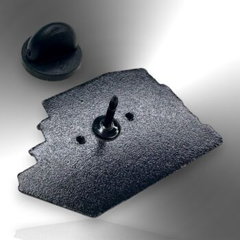 Good Books Make Bad Girls Feminist Enamel Pin, 6 of 8