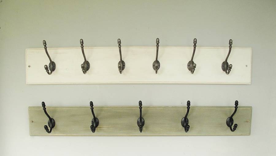 traditional vintage painted wooden coat racks by seagirl and magpie ...