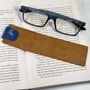 Three Years And Counting Leather Anniversary Bookmark, thumbnail 4 of 7