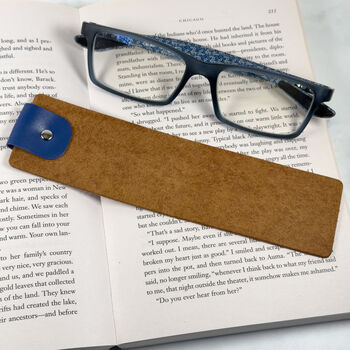 Three Years And Counting Leather Anniversary Bookmark, 4 of 7