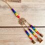 Smiling Sunshine Rainbow Bells Wind Chime, thumbnail 1 of 5