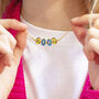 Personalised Enamel Significant Date Necklace, thumbnail 5 of 9