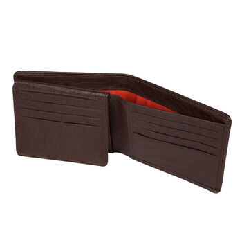 Black Men's Leather Wallet Rfid Protected, 6 of 6